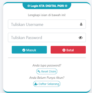 Register PGRI Kota Parepare - Persatuan Guru Republik Indonesia Cabang Kota Parepare